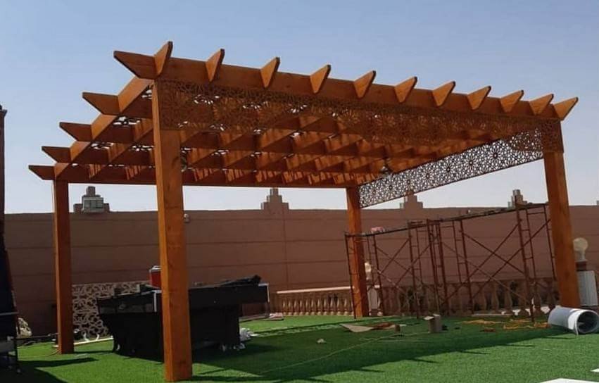برجولات ديكورية